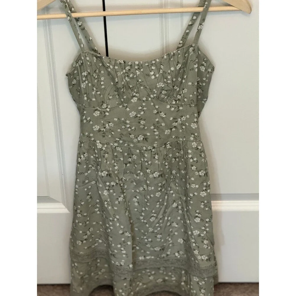 Hollister Co., Women’s Green Sleeveless Dress, Size XS Clothing (NEW WITH TAGS) - Picture 12 of 12